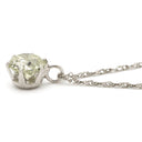 ノンブランド NON BRAND ダイヤペンダント プラチナシルバー Pt850 ダイヤモンド Pt999(トップ) ネックレス 1P 1粒