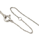 ノンブランド NON BRAND ダイヤペンダント プラチナシルバー Pt850 ダイヤモンド Pt999(トップ) ネックレス 1P 1粒