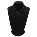 ノンブランド NON BRAND ダイヤペンダント プラチナシルバー Pt850 ダイヤモンド Pt999(トップ) ネックレス 1P 1粒