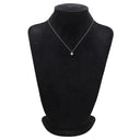 ノンブランド NON BRAND ダイヤペンダント プラチナシルバー Pt850 ダイヤモンド Pt999(トップ) ネックレス 1P 1粒