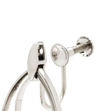 ノンブランド NON BRAND ダイヤモンド 片耳イヤリング ホワイトゴールド K10WG ダイヤモンド イヤリング 10K 10金 Au 416 ホワイトゴールド ティアドロップ