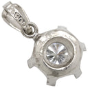 ノンブランド NON BRAND ダイヤ プラチナシルバー Pt900 ダイヤモンド ペンダントトップ 1石 1粒