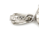 ノンブランド NON BRAND ダイヤ プラチナシルバー Pt900 ダイヤモンド ペンダントトップ 1石 1粒