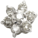 ノンブランド NON BRAND ダイヤモンド プラチナシルバー K14WG ダイヤモンド ペンダントトップ ホワイトゴールド