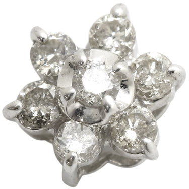 ノンブランド NON BRAND ダイヤモンド プラチナシルバー K14WG ダイヤモンド ペンダントトップ ホワイトゴールド