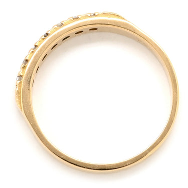 ノンブランド NON BRAND ダイヤリング ゴールド K18 ダイヤモンド リング 指輪 11号