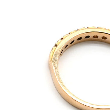 ノンブランド NON BRAND ダイヤリング ゴールド K18 ダイヤモンド リング 指輪 11号