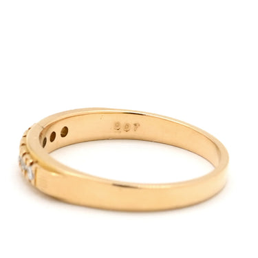 ノンブランド NON BRAND ダイヤリング ゴールド K18 ダイヤモンド リング 指輪 11号