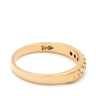 ノンブランド NON BRAND ダイヤリング ゴールド K18 ダイヤモンド リング 指輪 11号