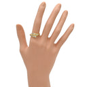 ノンブランド NON BRAND ダイヤリング イエローゴールド K18YG ダイヤモンド リング 指輪 10P 10石 17.5号