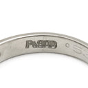 ノンブランド NON BRAND ダイヤリング プラチナシルバー Pt900 ダイヤモンド リング 指輪 V字 Vライン 6.5号