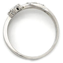 ノンブランド NON BRAND ダイヤリング プラチナシルバー Pt900 ダイヤモンド リング 指輪 5石 5粒 10号