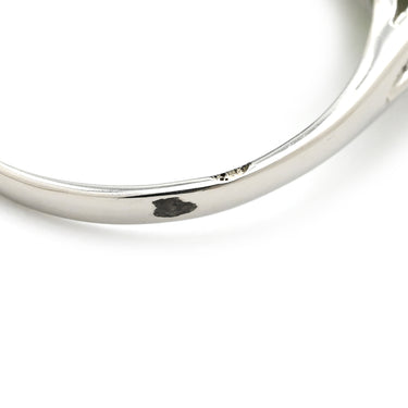 ノンブランド NON BRAND ヒスイ ダイヤリング プラチナシルバー Pt900 ヒスイ ダイヤモンド リング 指輪 翡翠 16号