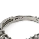 ノンブランド NON BRAND ダイヤリング プラチナシルバー Pt900 ダイヤモンド リング 指輪 V字 Vライン 8号