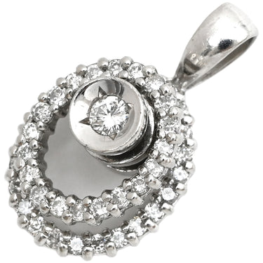 ノンブランド NON BRAND ダイヤ プラチナシルバー Pt900 ダイヤモンド ペンダントトップ ネックレストップ