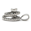 ノンブランド NON BRAND ダイヤ プラチナシルバー Pt900 ダイヤモンド ペンダントトップ ネックレストップ