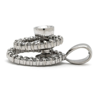 ノンブランド NON BRAND ダイヤ プラチナシルバー Pt900 ダイヤモンド ペンダントトップ ネックレストップ