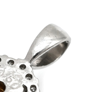 ノンブランド NON BRAND ダイヤ プラチナシルバー Pt900 ダイヤモンド ペンダントトップ ネックレストップ