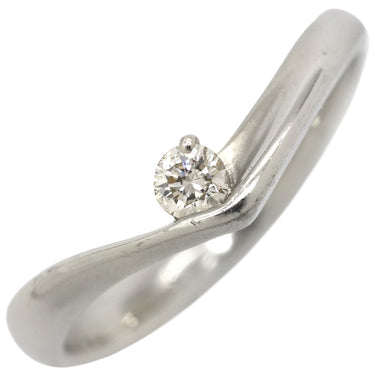 ノンブランド NON BRAND ダイヤリング プラチナシルバー Pt900 ダイヤモンド リング 指輪 9号