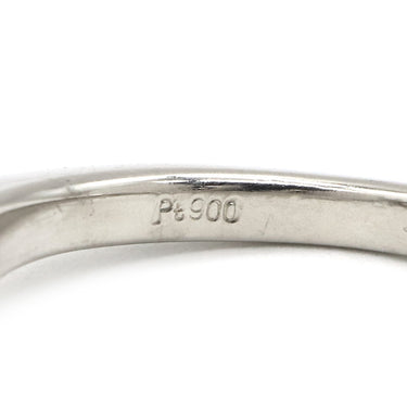 ノンブランド NON BRAND ダイヤリング プラチナシルバー Pt900 ダイヤモンド リング 指輪 9号