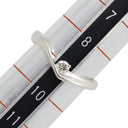 ノンブランド NON BRAND ダイヤリング プラチナシルバー Pt900 ダイヤモンド リング 指輪 9号