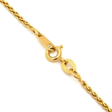 ノンブランド NON BRAND ダイヤ ブルーサファイア ペンダント イエローゴールド K18YG ダイヤモンド ブルーサファイア ネックレス オーバルカボションカット