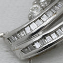 ノンブランド NON BRAND ダイヤペンダント ホワイトゴールド K18WG ダイヤモンド ネックレス 750 18K