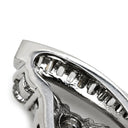 ノンブランド NON BRAND ダイヤペンダント ホワイトゴールド K18WG ダイヤモンド ネックレス 750 18K