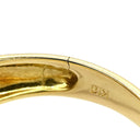 ノンブランド NON BRAND ルビー ダイヤ リング イエローゴールド K18YG ルビー ダイヤモンド リング 指輪 Au750 18K 18金 レッド 赤 13.5号