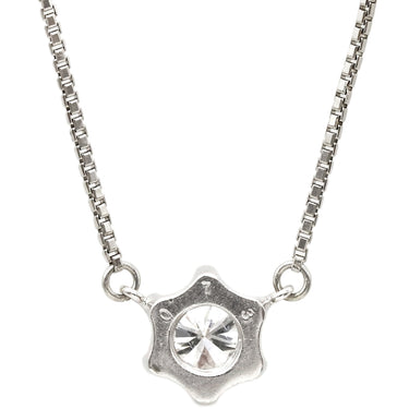 ノンブランド NON BRAND ダイヤペンダント プラチナシルバー Pt850 ダイヤモンド ネックレス ダイヤモンド 1p 1粒