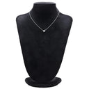 ノンブランド NON BRAND ダイヤペンダント プラチナシルバー Pt850 ダイヤモンド ネックレス ダイヤモンド 1p 1粒