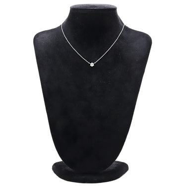 ノンブランド NON BRAND ダイヤペンダント プラチナシルバー Pt850 ダイヤモンド ネックレス ダイヤモンド 1p 1粒