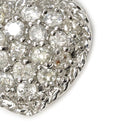 ノンブランド NON BRAND ハート ダイヤ プラチナシルバー Pt900 ダイヤモンド ペンダントトップ