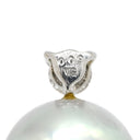 ノンブランド NON BRAND パール ダイヤモンド ホワイトゴールド パール ダイヤモンド WG ペンダントトップ 1P 1粒