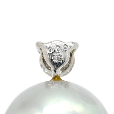 ノンブランド NON BRAND パール ダイヤモンド ホワイトゴールド パール ダイヤモンド WG ペンダントトップ 1P 1粒