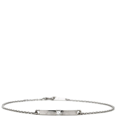 ノンブランド NON BRAND ダイヤ ブレス ホワイトゴールド ダイヤモンド K9WG ブレスレット WG PWG9