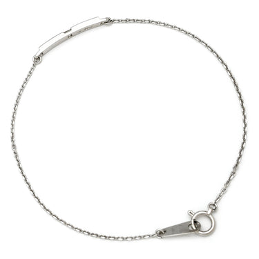 ノンブランド NON BRAND ダイヤ ブレス ホワイトゴールド ダイヤモンド K9WG ブレスレット WG PWG9