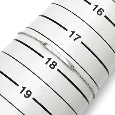 ノンブランド NON BRAND ダイヤ ブレス ホワイトゴールド ダイヤモンド K9WG ブレスレット WG PWG9