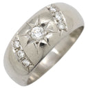 ノンブランド NON BRAND ダイヤリング プラチナシルバー Pt900 ダイヤモンド リング 指輪 13号