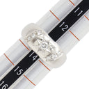 ノンブランド NON BRAND ダイヤリング プラチナシルバー Pt900 ダイヤモンド リング 指輪 13号