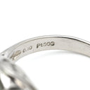 ノンブランド NON BRAND 黒蝶パール ダイヤリング プラチナシルバー Pt900 パール ダイヤモンド リング 指輪 1粒 1P 12号