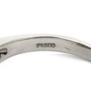 ノンブランド NON BRAND 白蝶パール ダイヤリング プラチナシルバー Pt900 パール ダイヤモンド リング 指輪 1粒 1P 13号