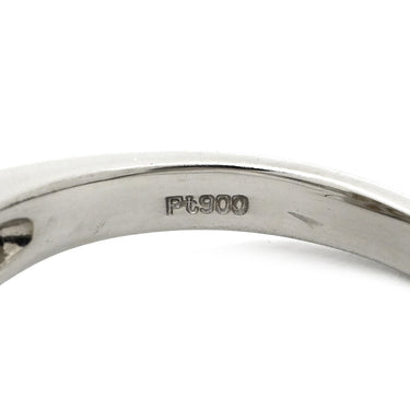 ノンブランド NON BRAND 白蝶パール ダイヤリング プラチナシルバー Pt900 パール ダイヤモンド リング 指輪 1粒 1P 13号