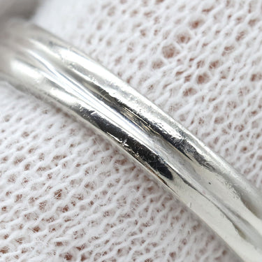 ノンブランド NON BRAND パール ダイヤリング プラチナシルバー Pt900 パール ダイヤモンド リング 指輪 1粒 1P 12号