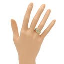 ノンブランド NON BRAND ダイヤリング イエローゴールド K18YG ダイヤモンド リング 指輪 8.5号