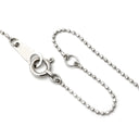 ノンブランド NON BRAND ダイヤペンダント ホワイトゴールド K18WG ダイヤモンド ネックレス 1P 一粒 18K WG Au750 雫