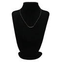 ノンブランド NON BRAND ダイヤペンダント イエローゴールド K18YG ダイヤモンド ネックレス 15P 15石 一文字