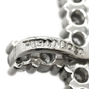 ノンブランド NON BRAND クロス ダイヤ プラチナシルバー Pt900 ダイヤモンド ペンダントトップ 十字架 ネックレストップ