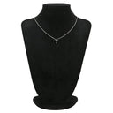 ノンブランド NON BRAND クロス ダイヤ プラチナシルバー Pt900 ダイヤモンド ペンダントトップ 十字架 ネックレストップ