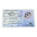 ノンブランド NON BRAND ブルーサファイア ダイヤ イエローゴールド K18YG サファイア ダイヤモンド リング 指輪 青 12号